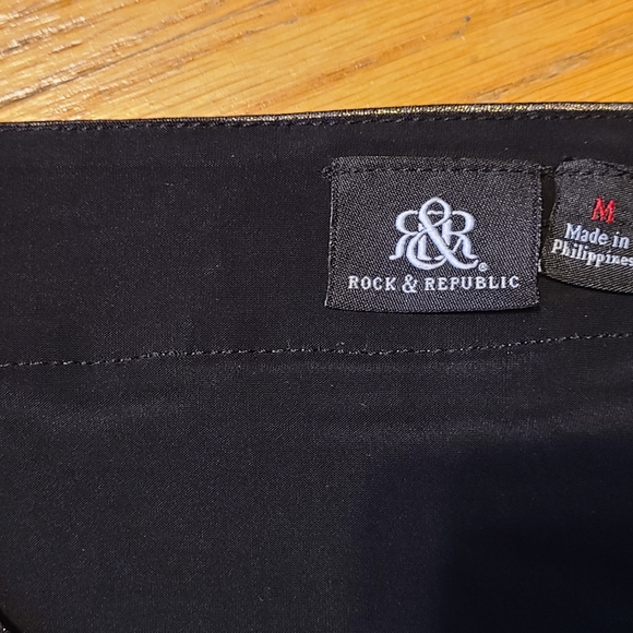 Rock & Republic Gold and Black Embellished Blouse - Picture 4 of 7